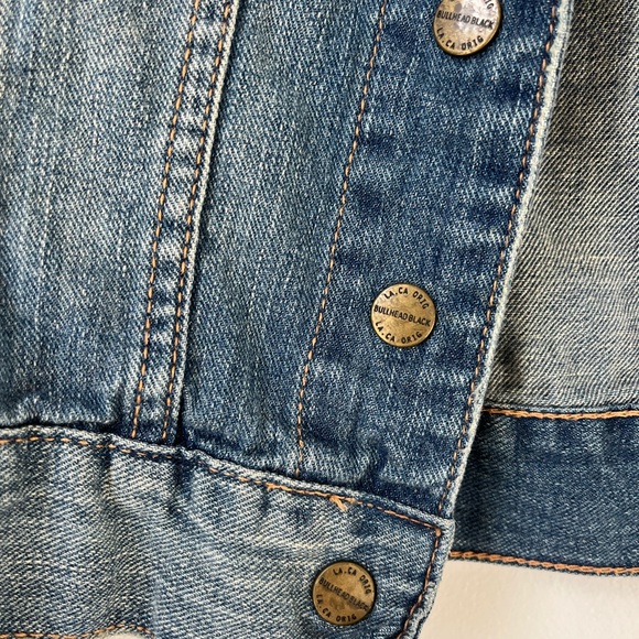 Bullhead black denim jacket size xs - Picture 3 of 4